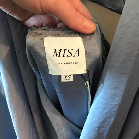 Misa Los Angeles blue mini dress - Picture 4 of 7